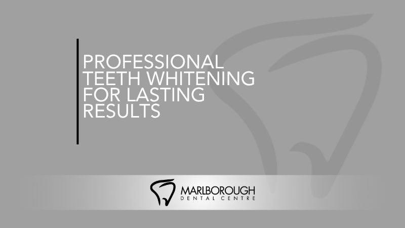 Professional Teeth Whitening for Lasting Results